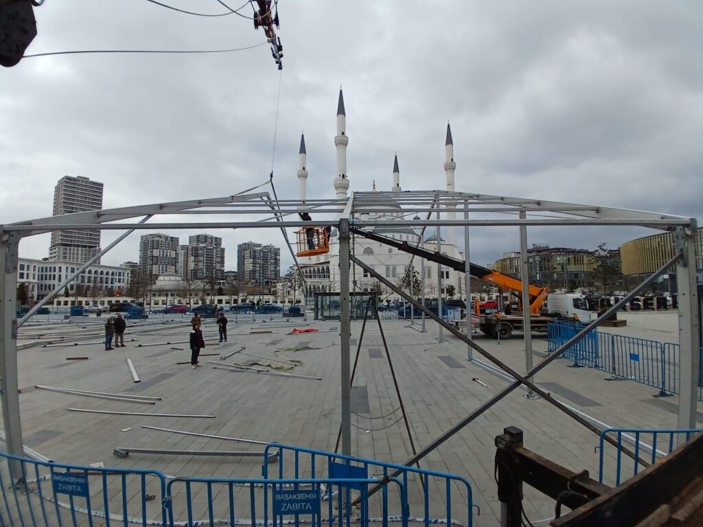 Çadır kurulum hizmeti