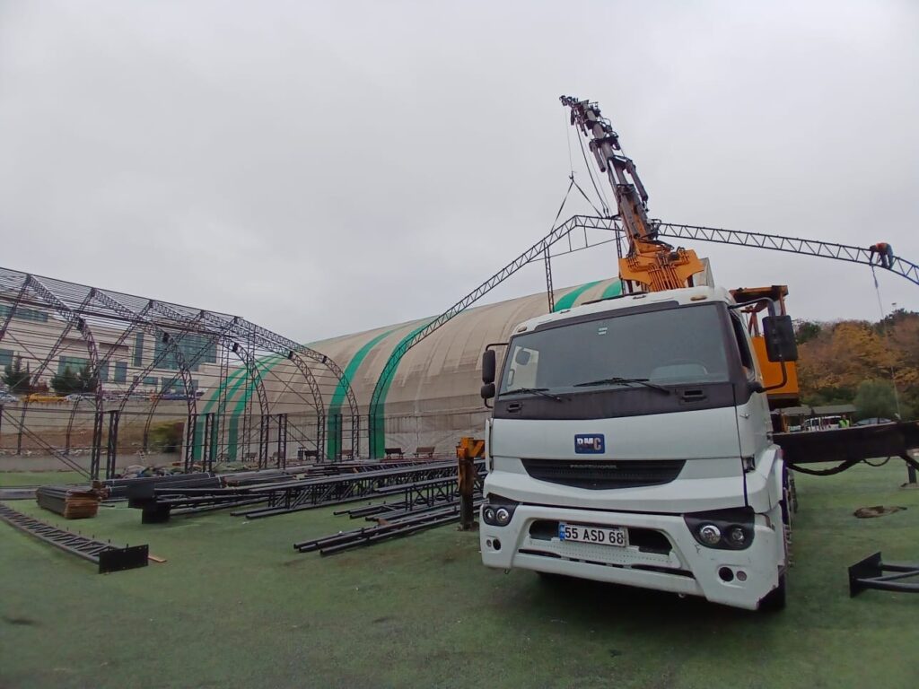 Çadır montaj hizmeti