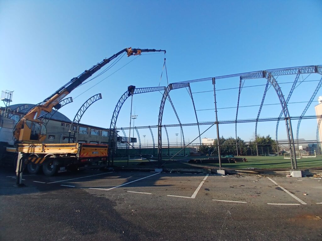 Çelik konstrüksiyon operasyonu