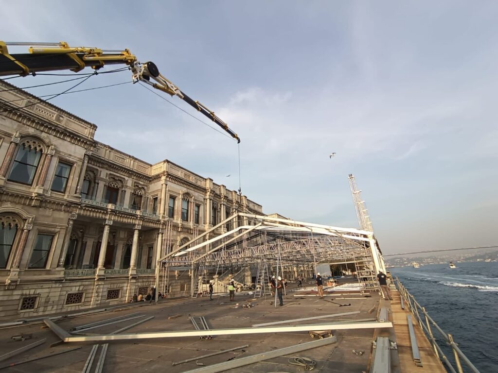 Çelik konstrüksiyon montajı