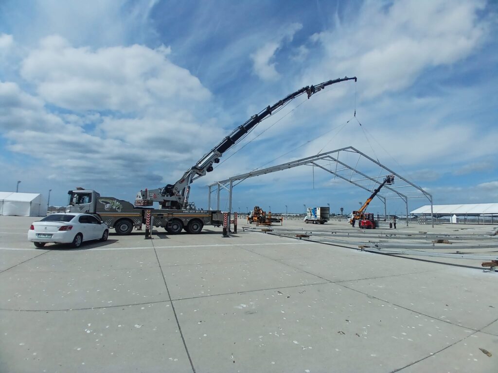 Çadır kurulum projesi