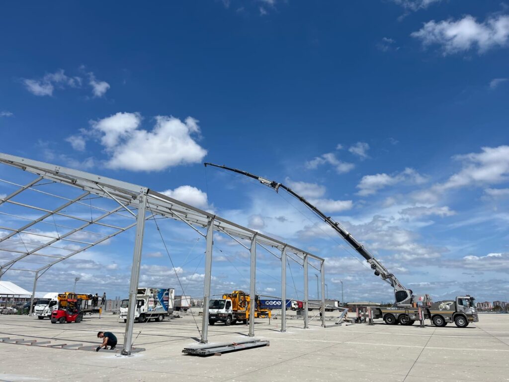 Çelik yapı montaj hizmeti