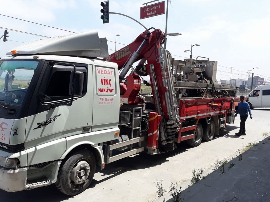 Endüstriyel taşıma projesi