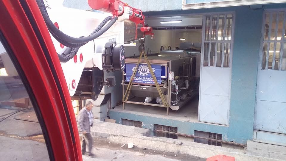 Fabrika ekipman taşıma hizmeti