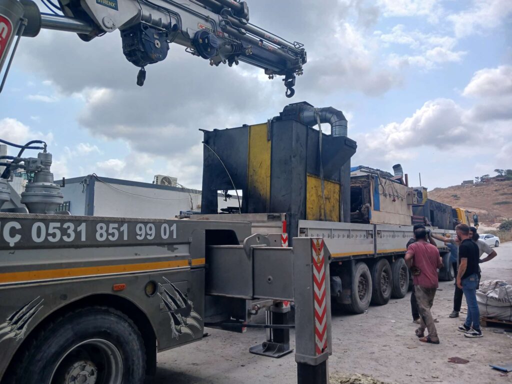 Endüstriyel vinç hizmeti