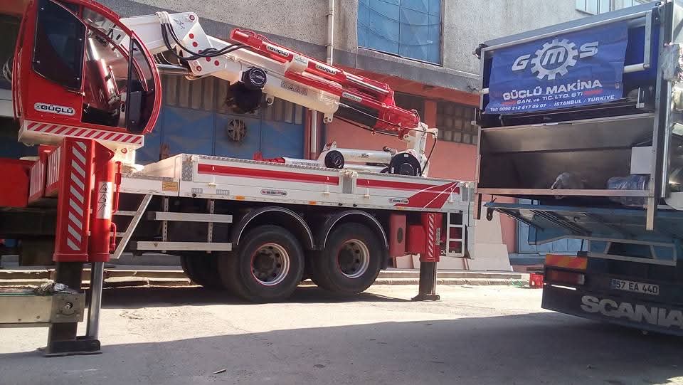 Endüstriyel vinç operasyonu