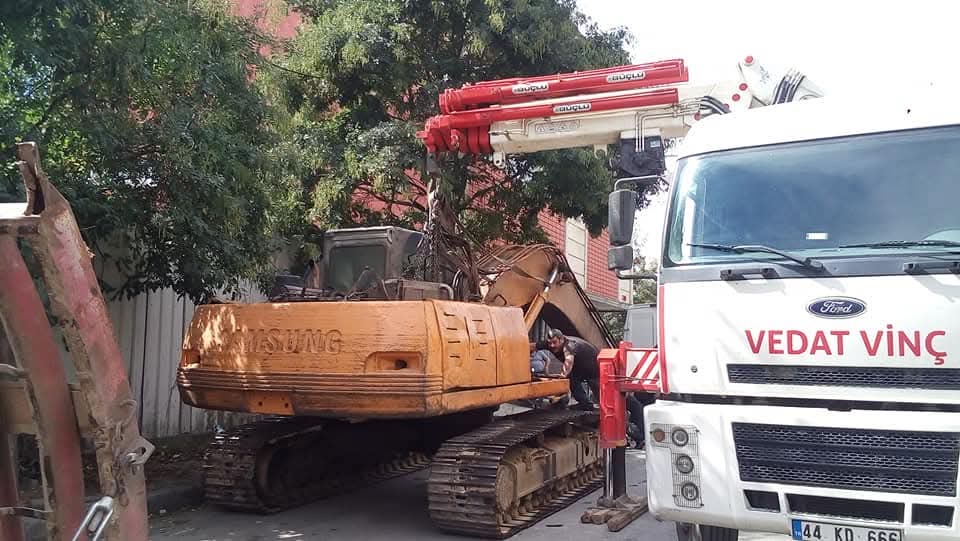 Ağır makine yerleştirme