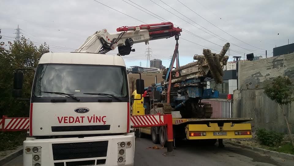 İş makinesi vinç hizmeti