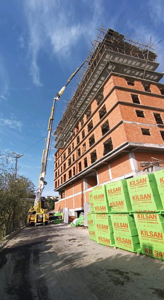 Şantiye yerleştirme operasyonu