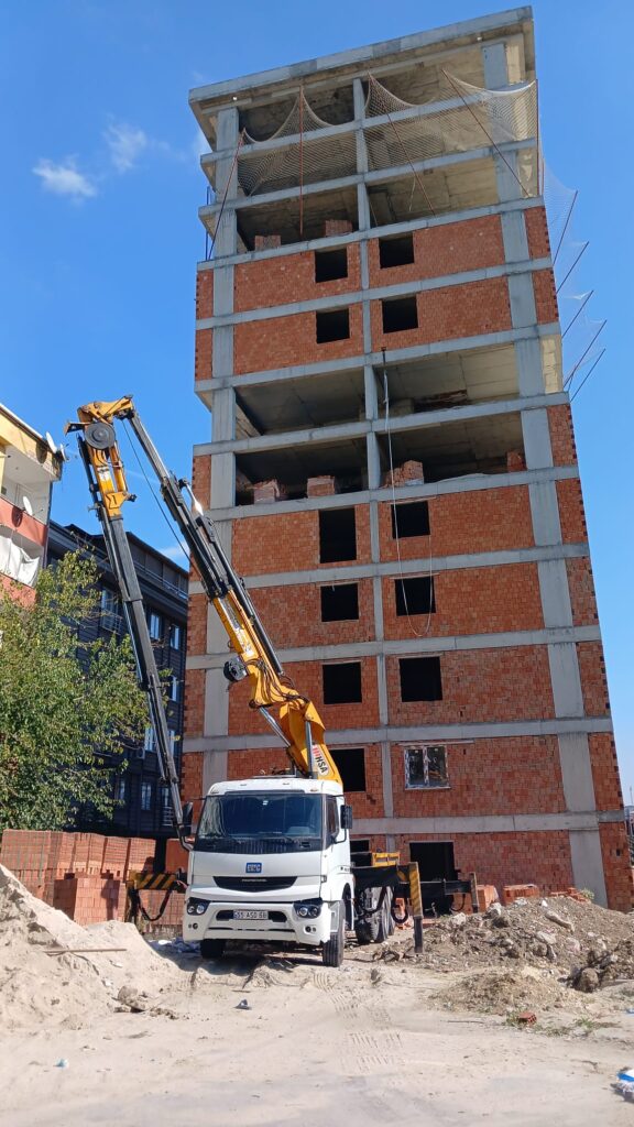 İnşaat sahası taşıma hizmeti