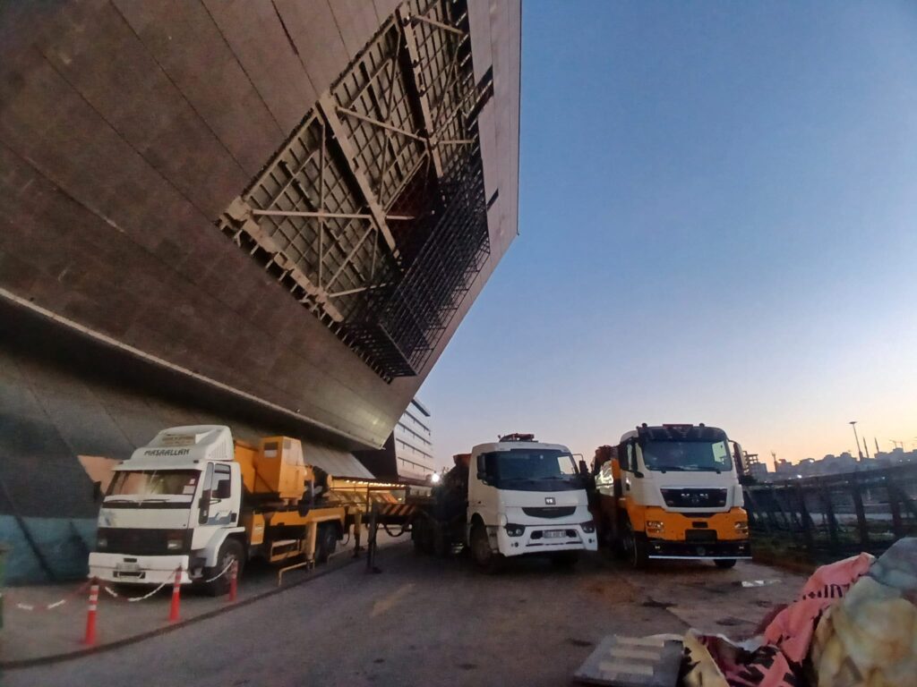 Şantiye ekipman montajı