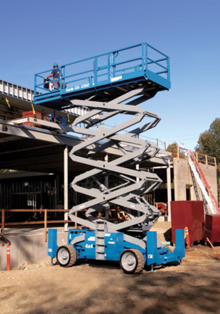 Akülü Makaslı Platform çalışma