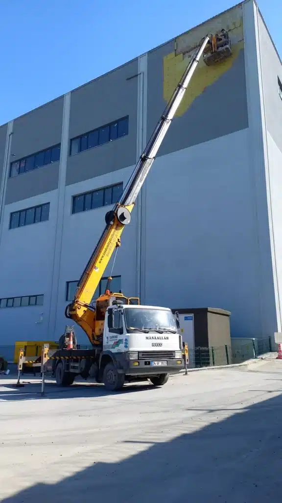 Araç Üstü Platform çalışma